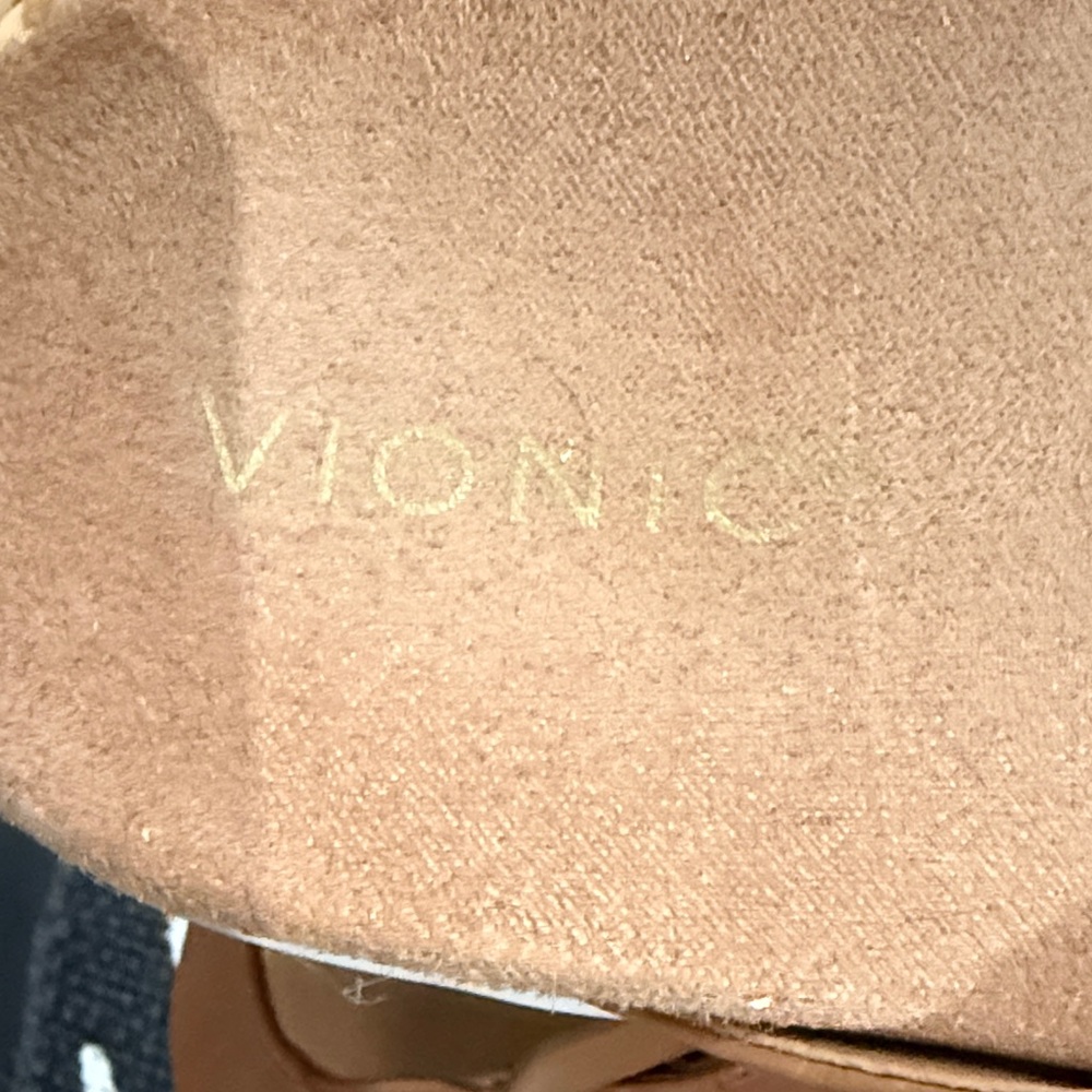 Vionic Women's Tan Buckle Flip Flops - Picture 4 of 5
